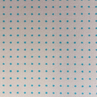 Stencilled Dotty Sashiko Fabric