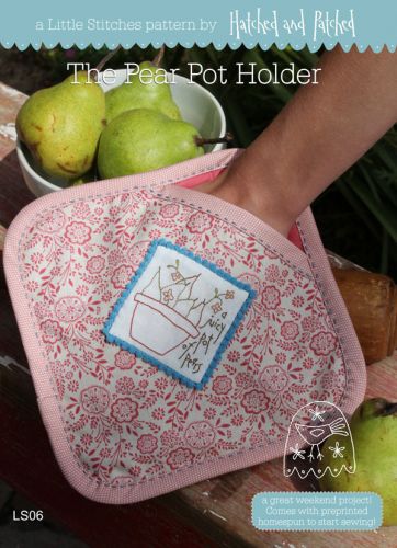 The Pear Pot Holder Pattern